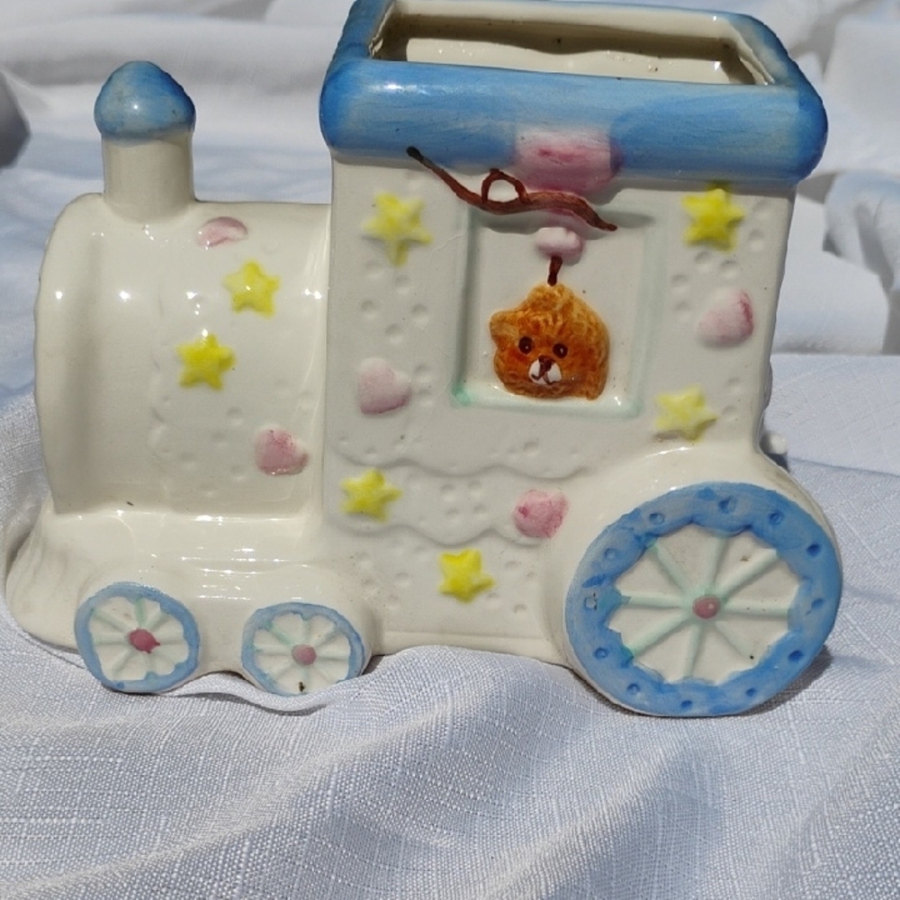 Burton Blue and White Toy Car Set